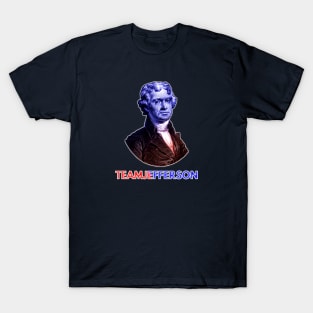 Team Jefferson #4 (Small Design) T-Shirt